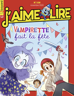 Couverture J aime Lire novembre Vampirette